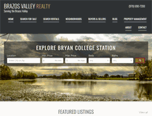 Tablet Screenshot of bv-realty.com